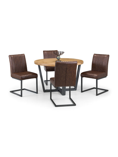 Brooklyn Chairs - Brown (Set of 2)