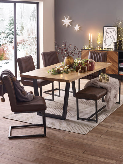 Brooklyn Chairs - Brown (Set of 2)