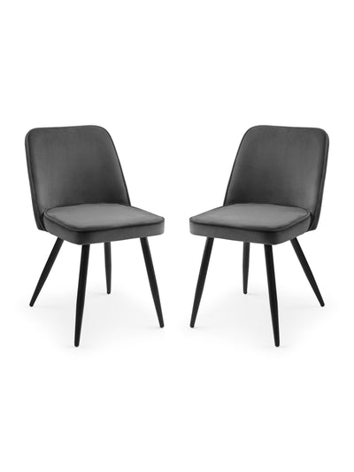 Burgess Dining Chairs - Grey (Set of 2)
