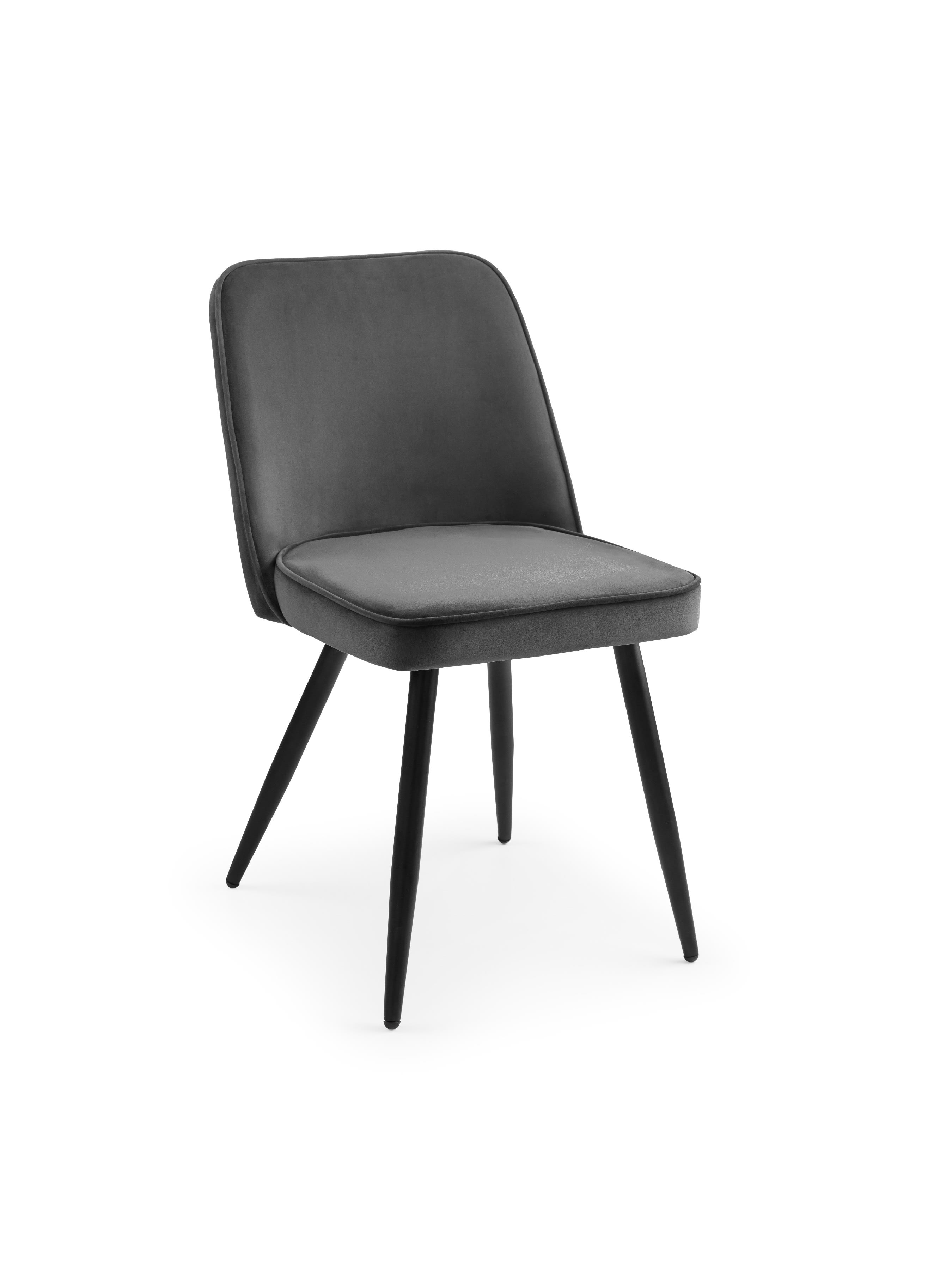Burgess Dining Chairs - Grey (Set of 2)