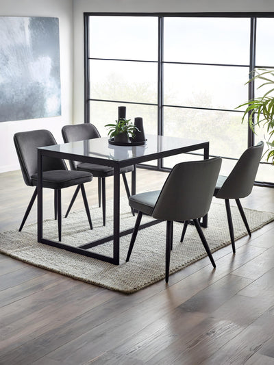 Burgess Dining Chairs - Grey (Set of 2)