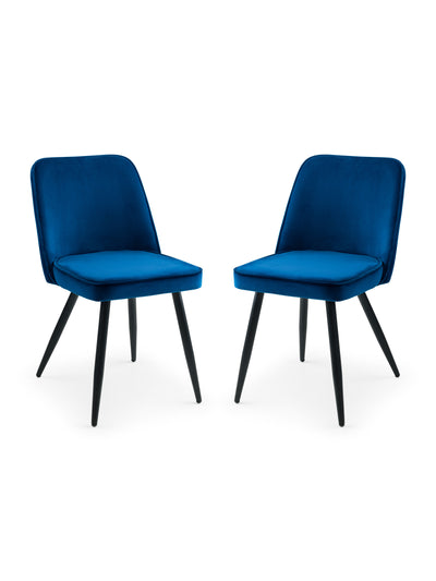 Burgess Dining Chairs - Blue (Set of 2)