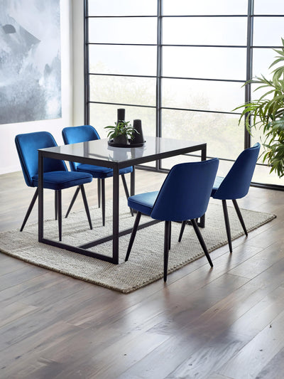 Burgess Dining Chairs - Blue (Set of 2)