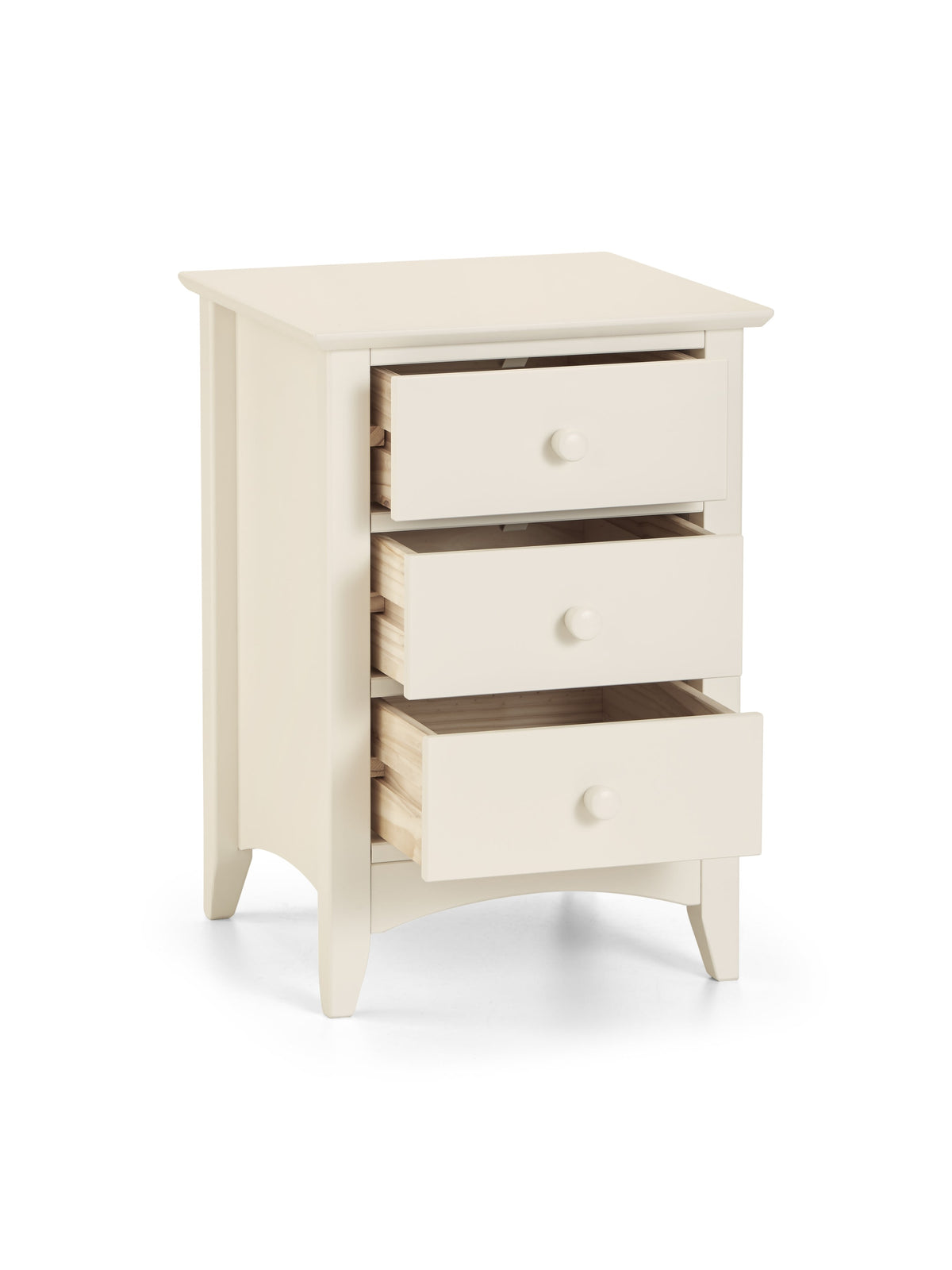 Cameo 3 Drawer Bedside