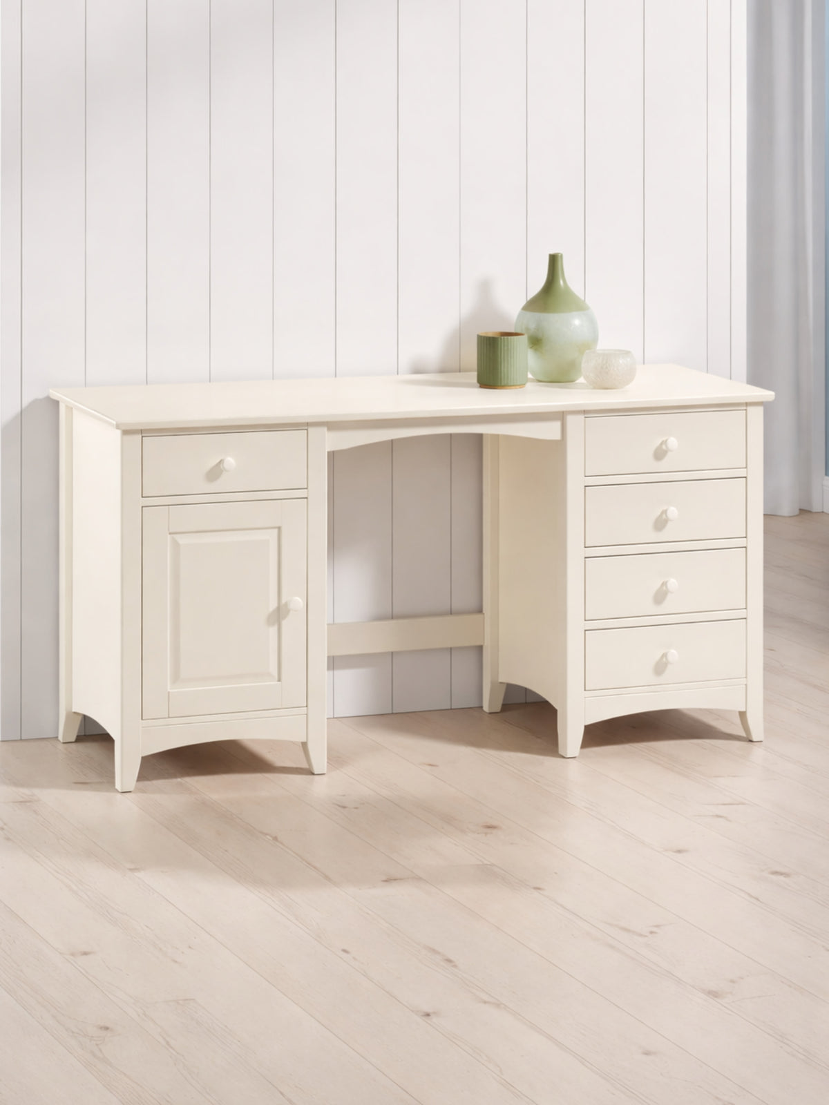 Cameo Dressing Table - Stone White