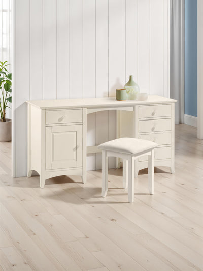 Cameo Dressing Table - Stone White
