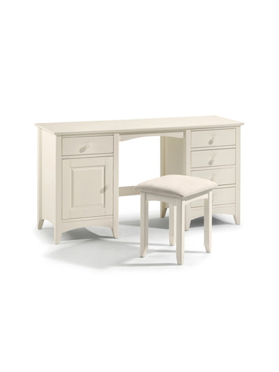 Cameo Dressing Table - Stone White