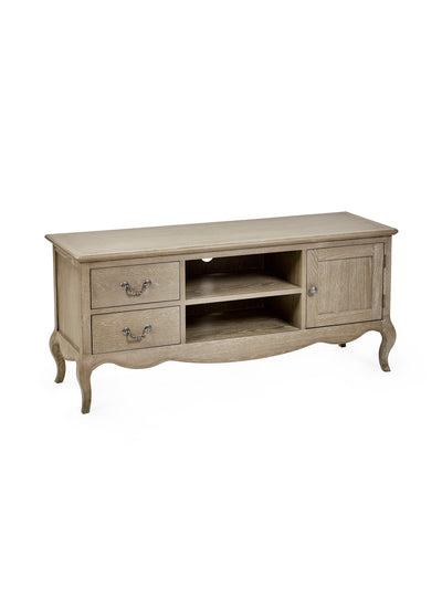 Camille French Style TV Unit – Limed Oak