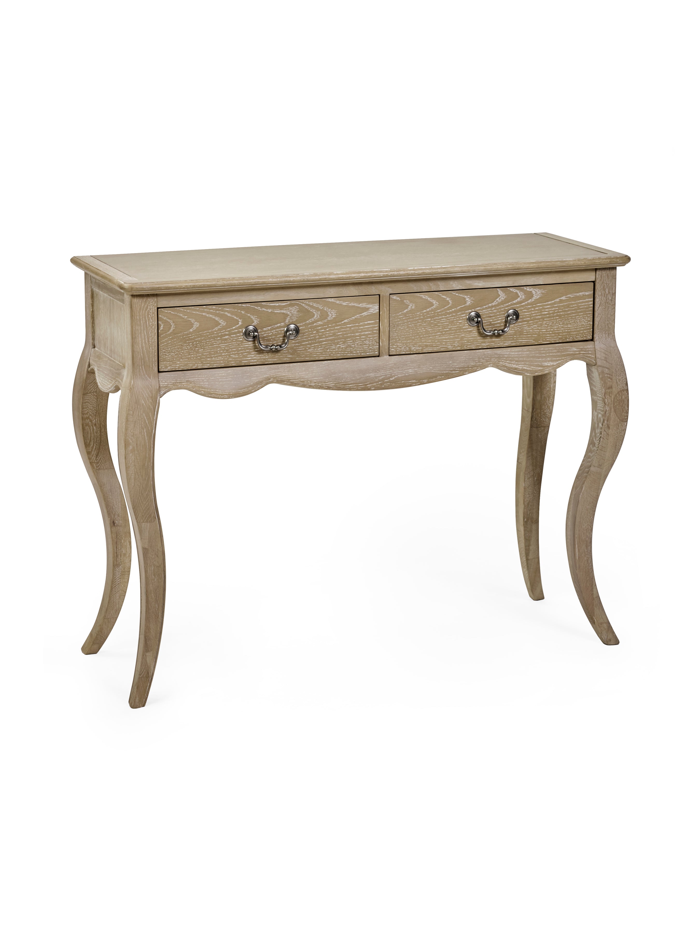 Camille Console Table – Limed Oak