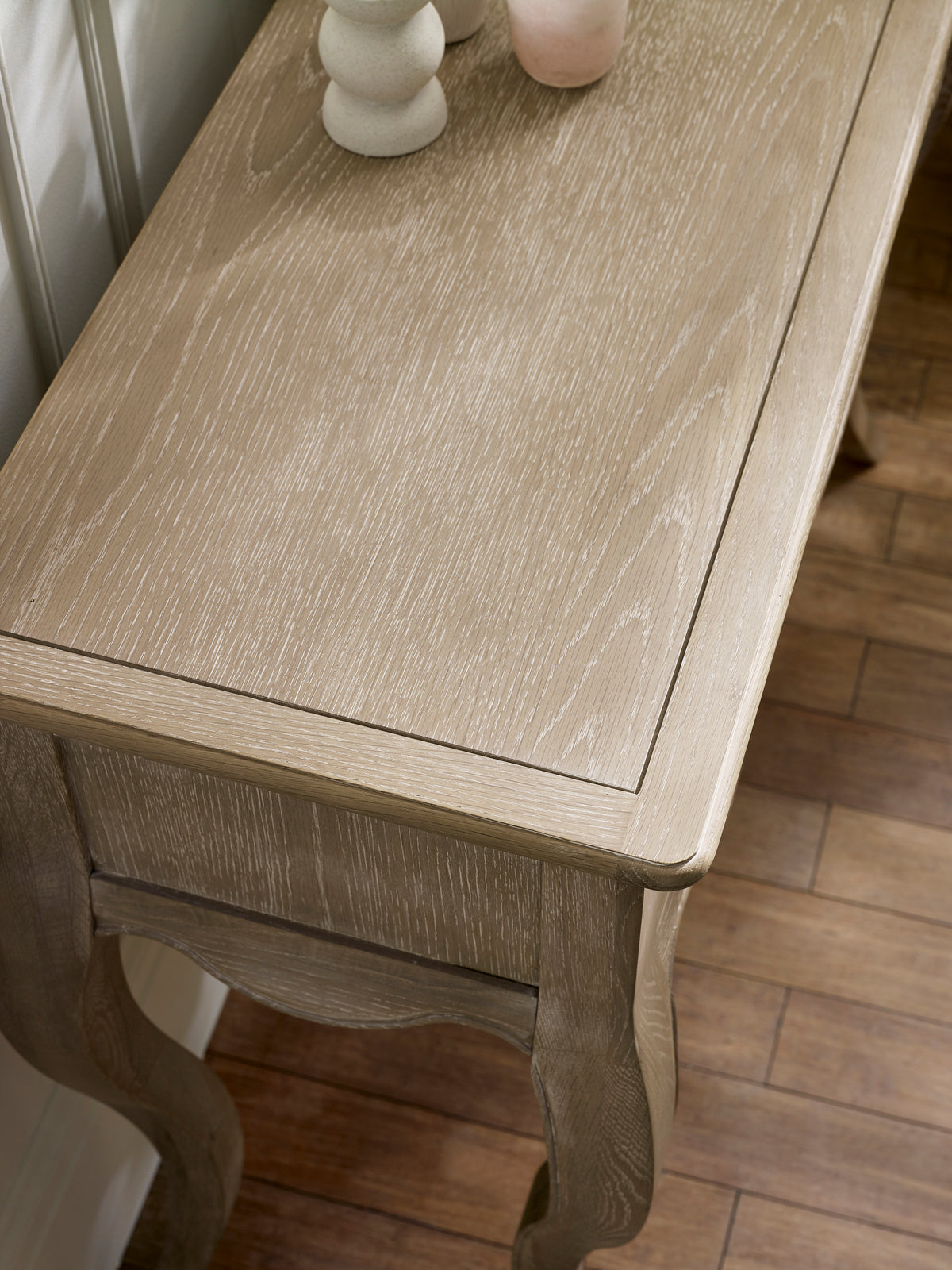 Camille Console Table – Limed Oak
