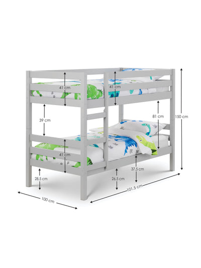 Camden Dove Grey Bunk