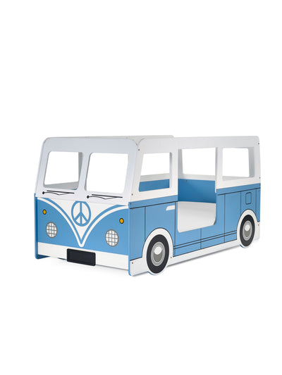 Campervan Bed - Light Blue