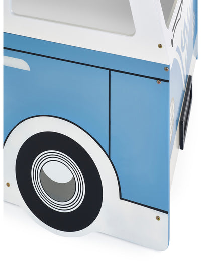 Campervan Bed - Light Blue