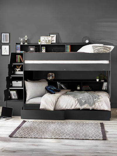 Camelot Staircase Bunk Anthracite