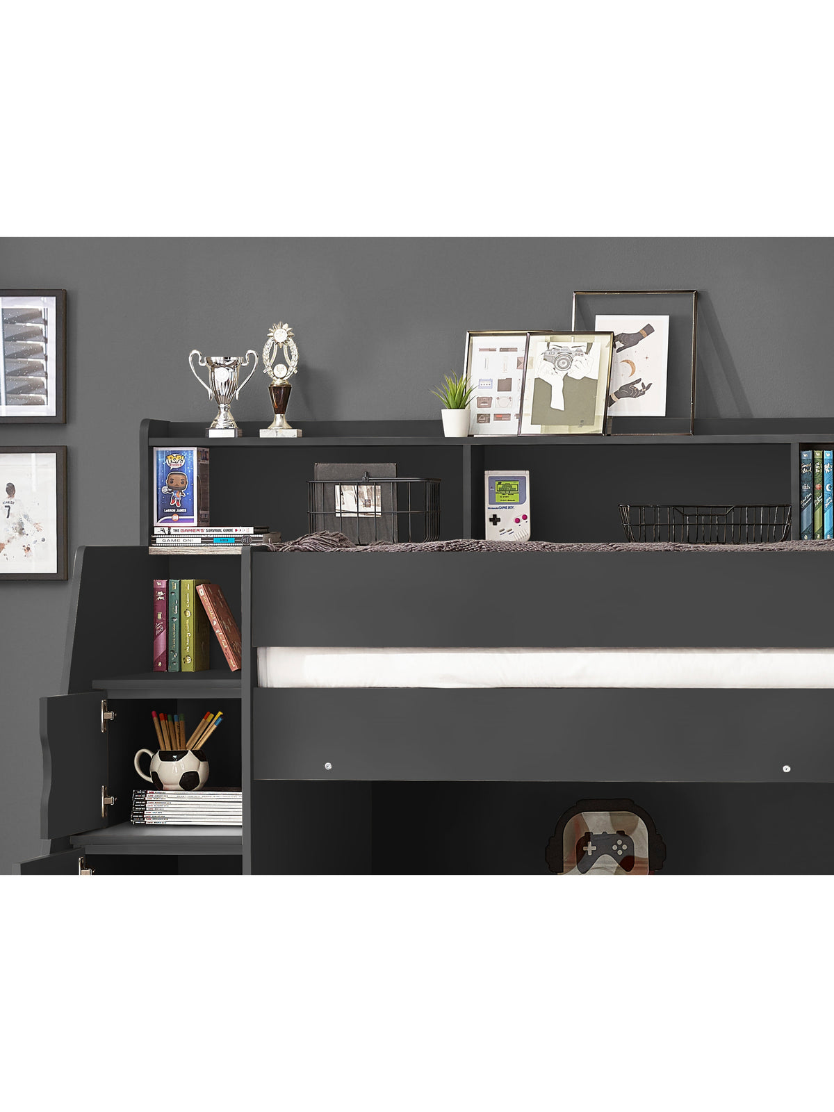 Camelot Staircase Bunk Anthracite