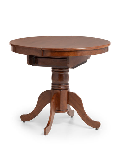 Canterbury Round To Oval Extending Table - Mahogany