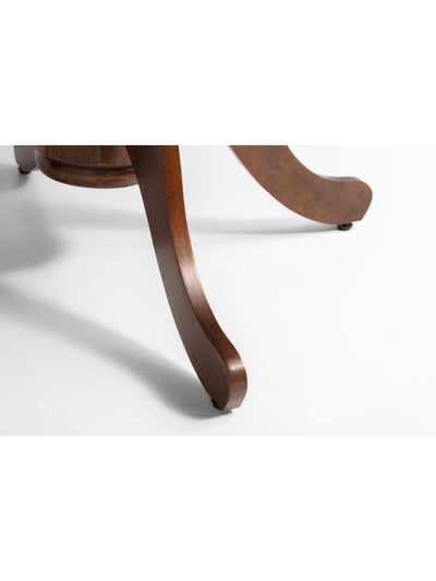 Canterbury Round To Oval Extending Table - Mahogany