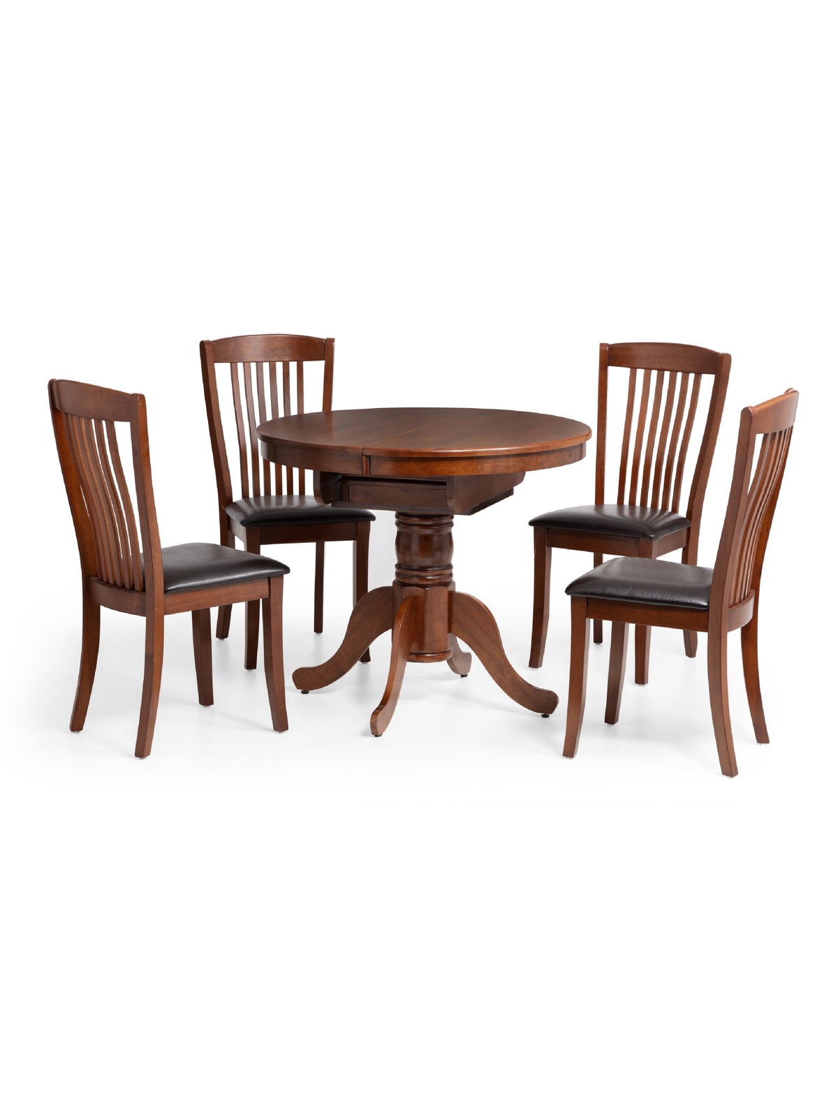 Canterbury Round To Oval Extending Table - Mahogany