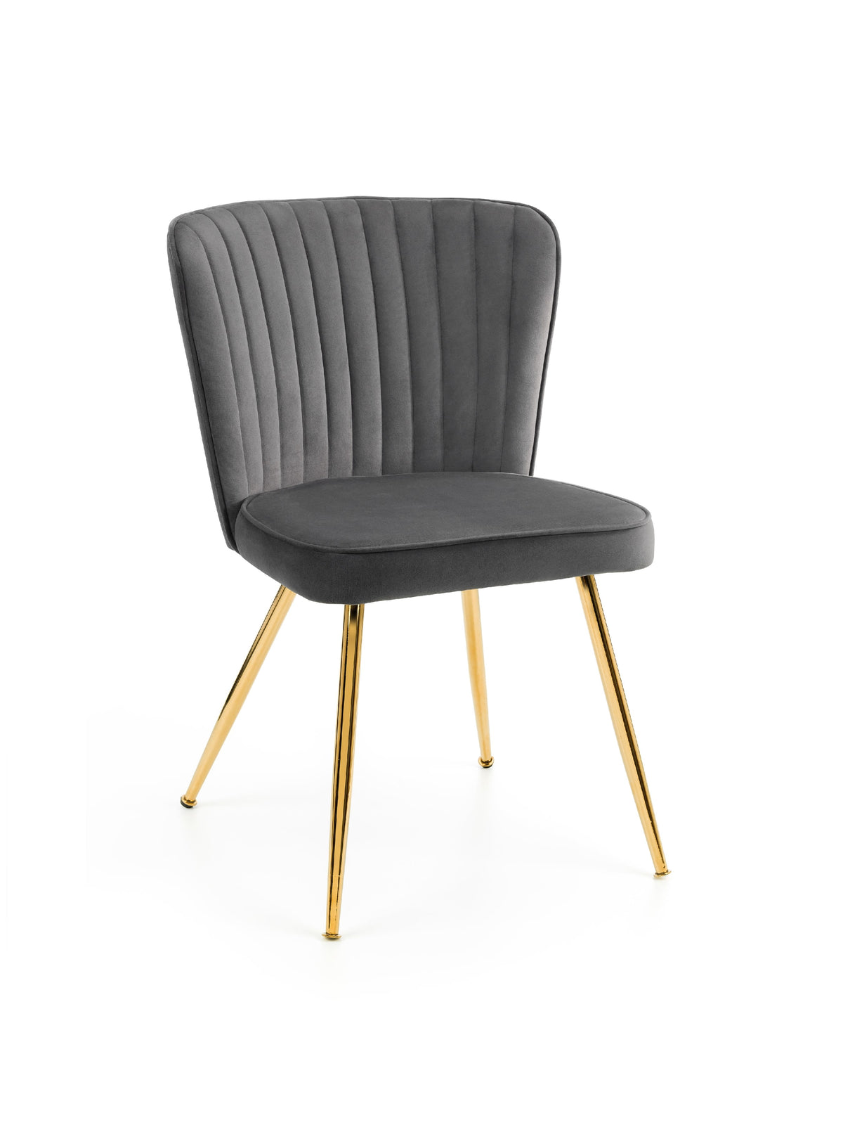 Cannes Dining Chairs - Grey (Set of 2)
