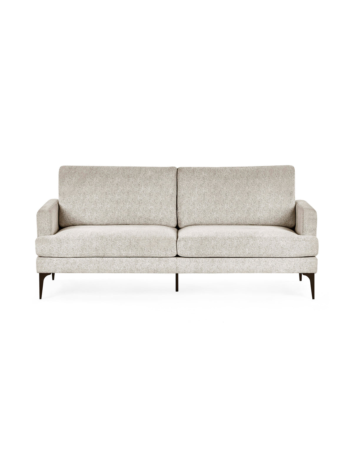 Carrera Oyster Cream Chenille 3 Seater Sofa – Oyster Chenille