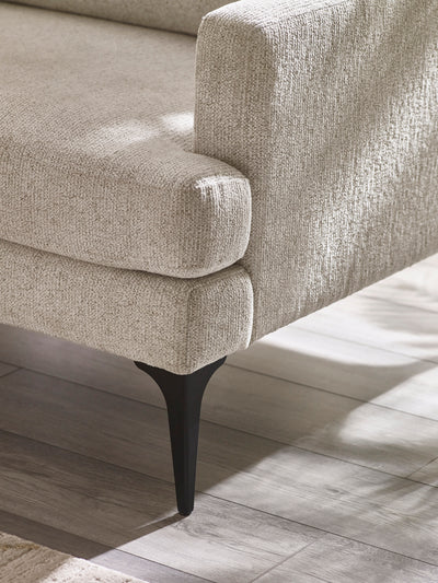 Carrera Oyster Cream Chenille 3 Seater Sofa – Oyster Chenille