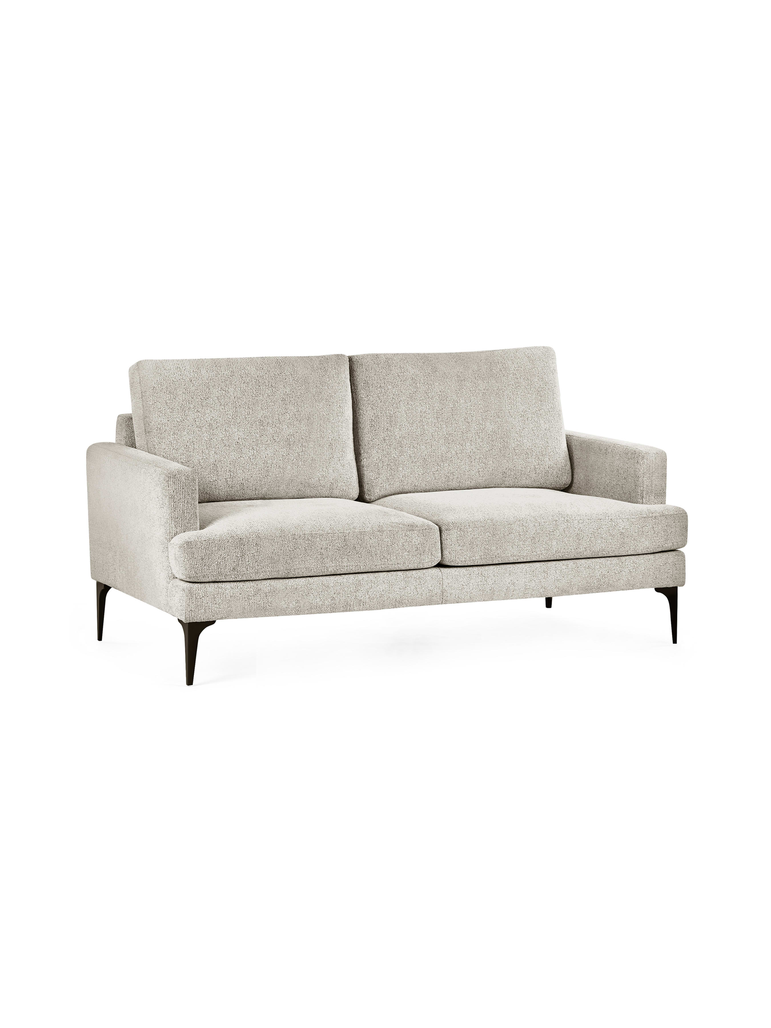 Carrera Oyster Cream Chenille 2 Seater Sofa – Oyster Chenille