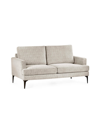 Carrera Oyster Cream Chenille 2 Seater Sofa – Oyster Chenille