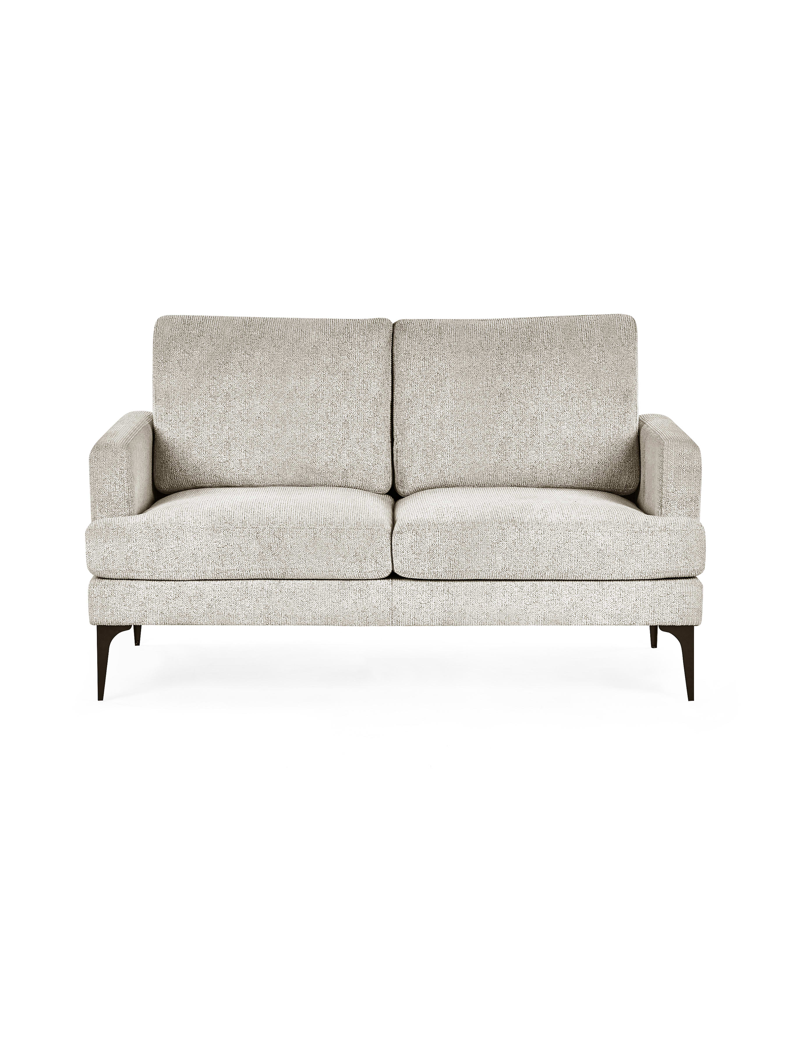 Carrera Oyster Cream Chenille 2 Seater Sofa – Oyster Chenille