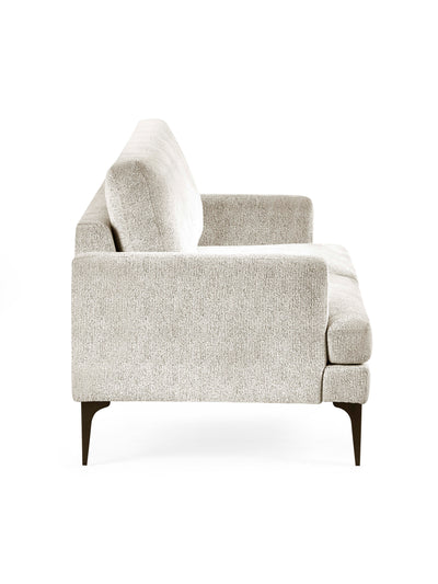 Carrera Oyster Cream Chenille 2 Seater Sofa – Oyster Chenille