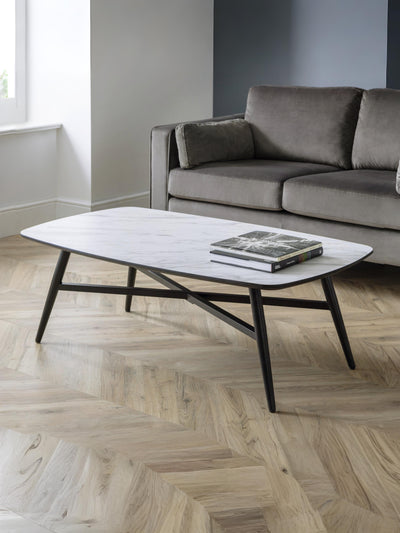 Caruso Marble Effect Coffee Table