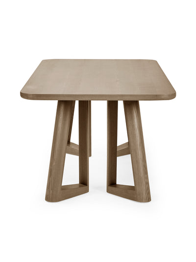 Caravelle Rectangular 4-6 Seater Dining Table – Smokey Oak Effect