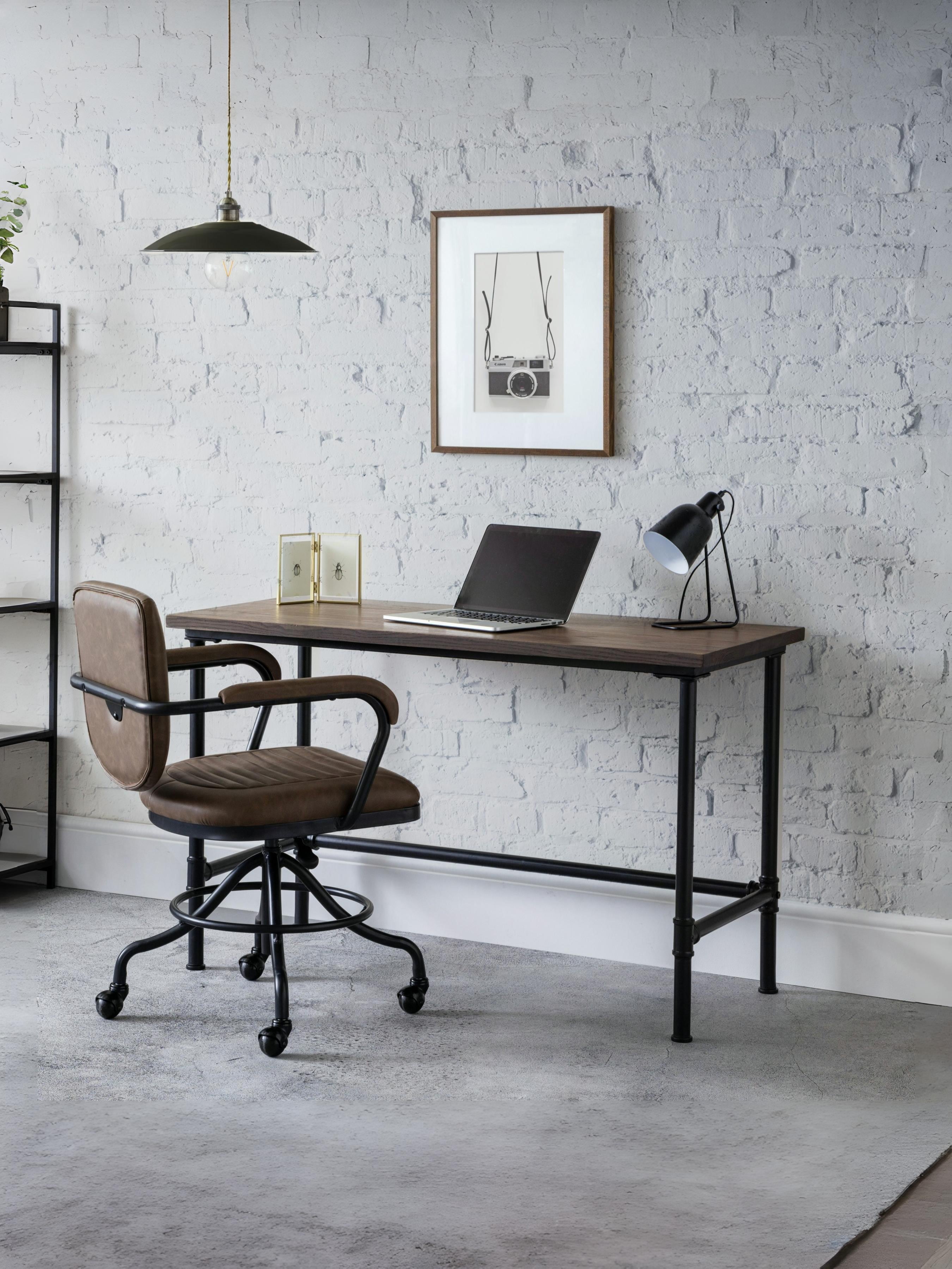 Carnegie Pipe Desk – Julian Bowen, view 2