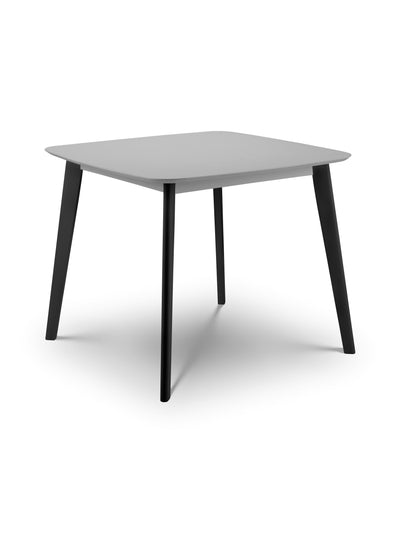 Casa Square Dining Table Grey/Black