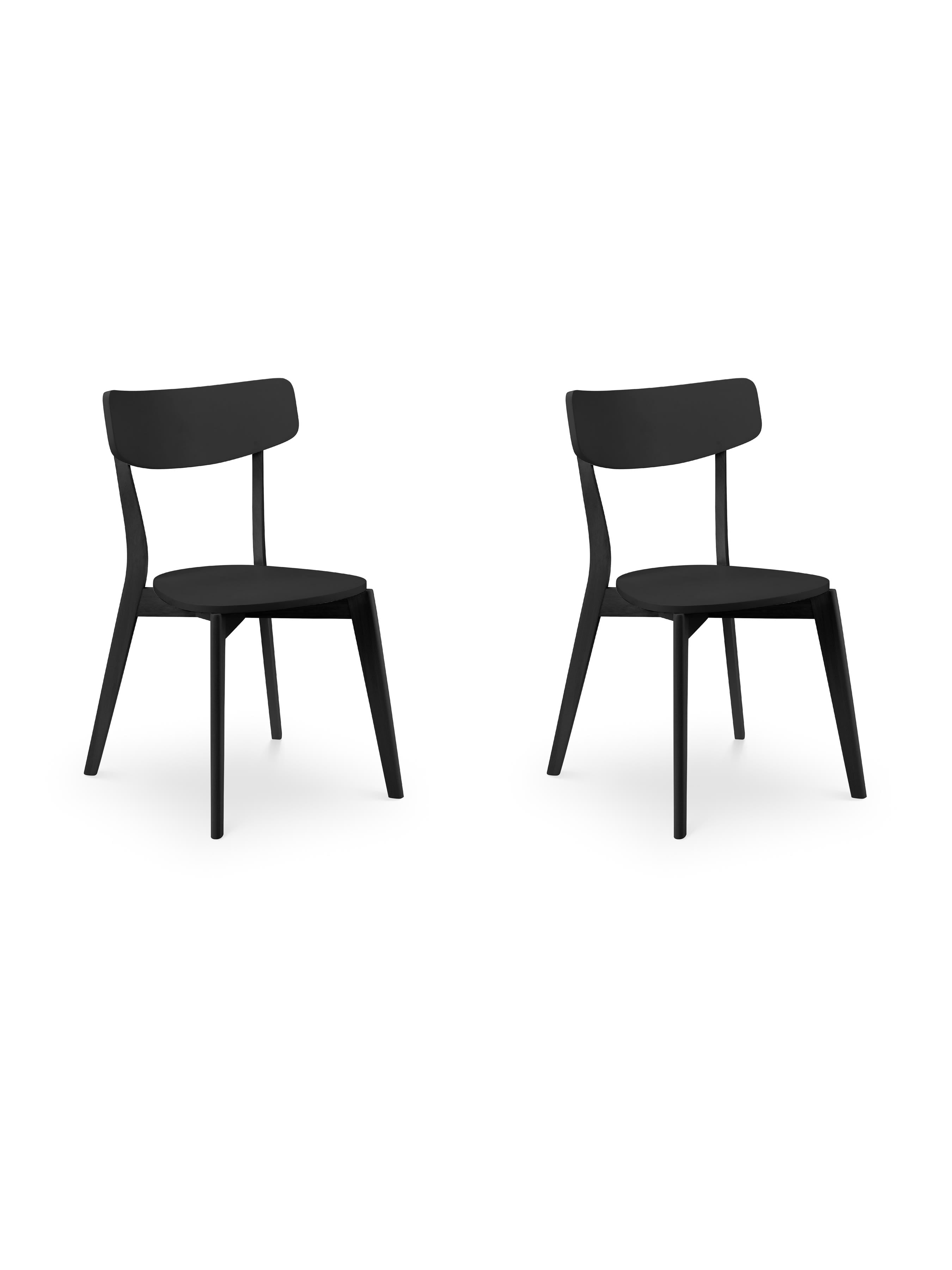 Set of 2 Casa Black Dining Chairs