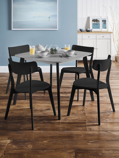 Set of 2 Casa Black Dining Chairs