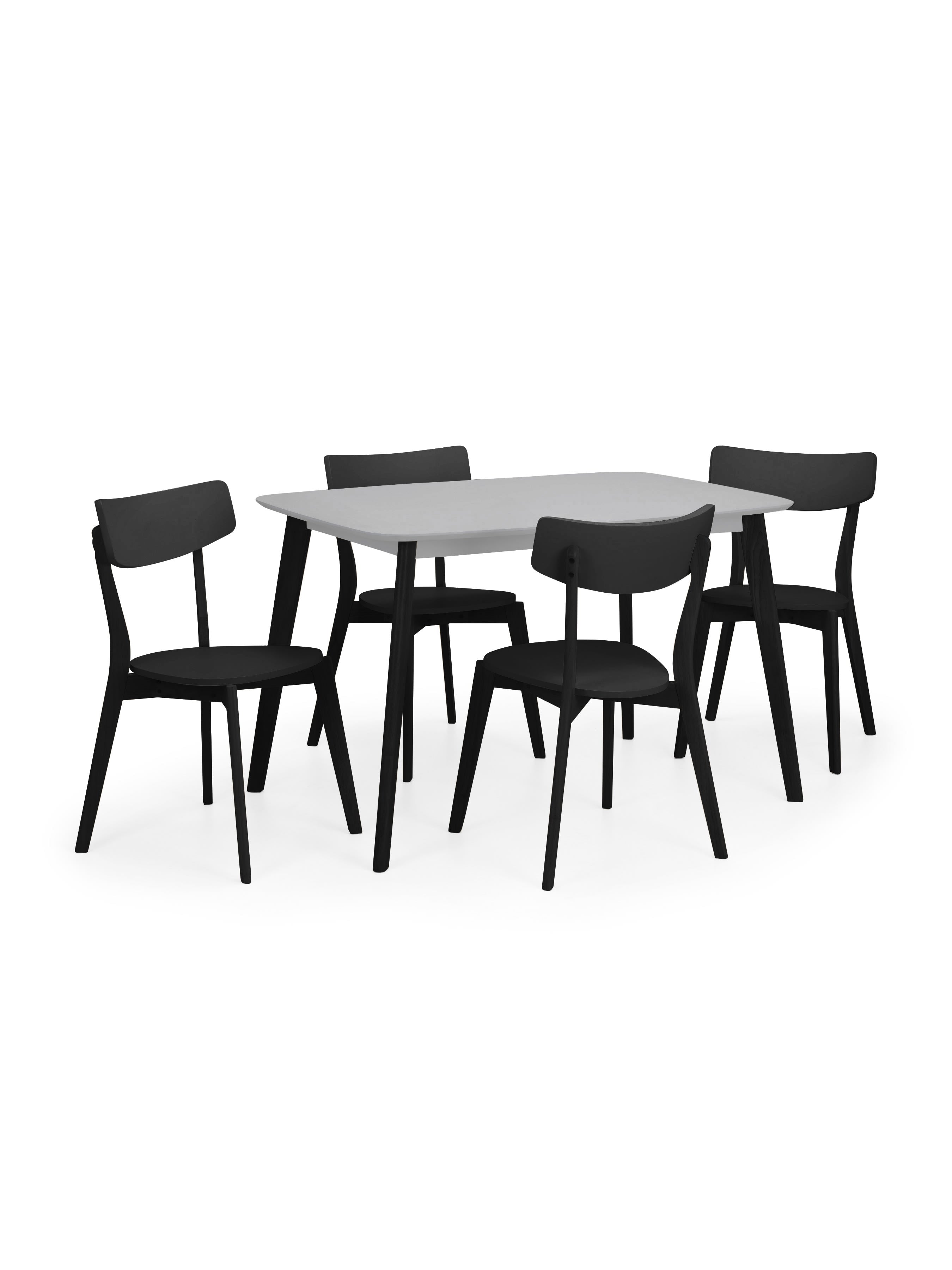 Set of 2 Casa Black Dining Chairs