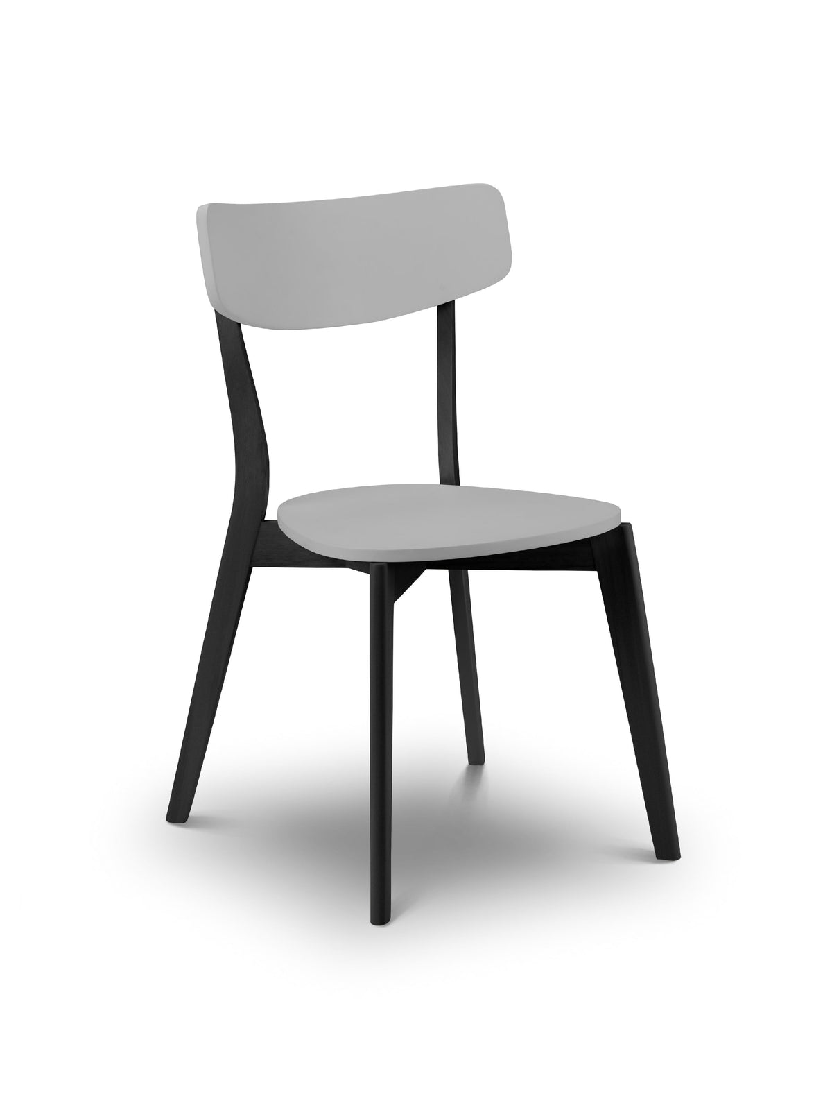 Casa Dining Chairs Grey/Black (Set of 2)