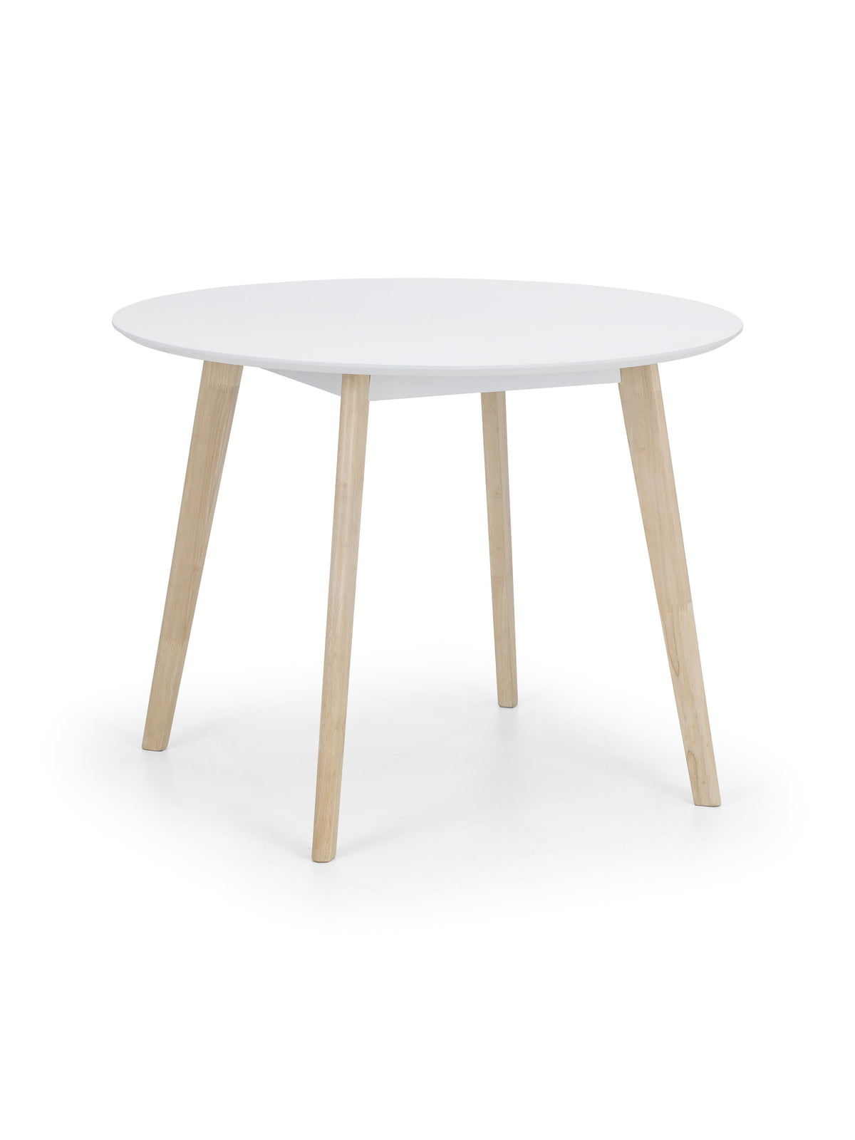 Casa Round Dining Table White/Oak