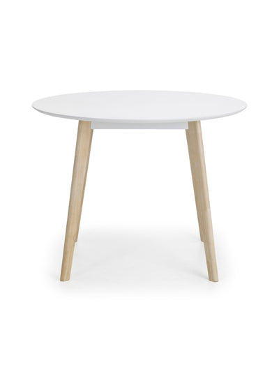 Casa Round Dining Table White/Oak