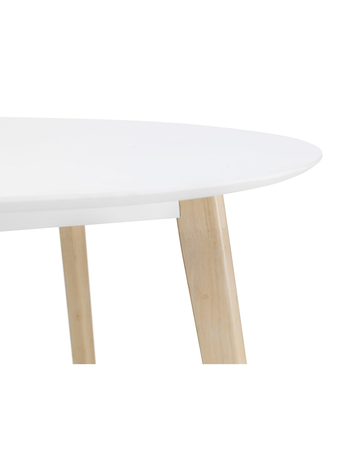 Casa Round Dining Table White/Oak