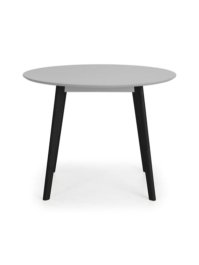 Casa Round Dining Table - Grey/Black