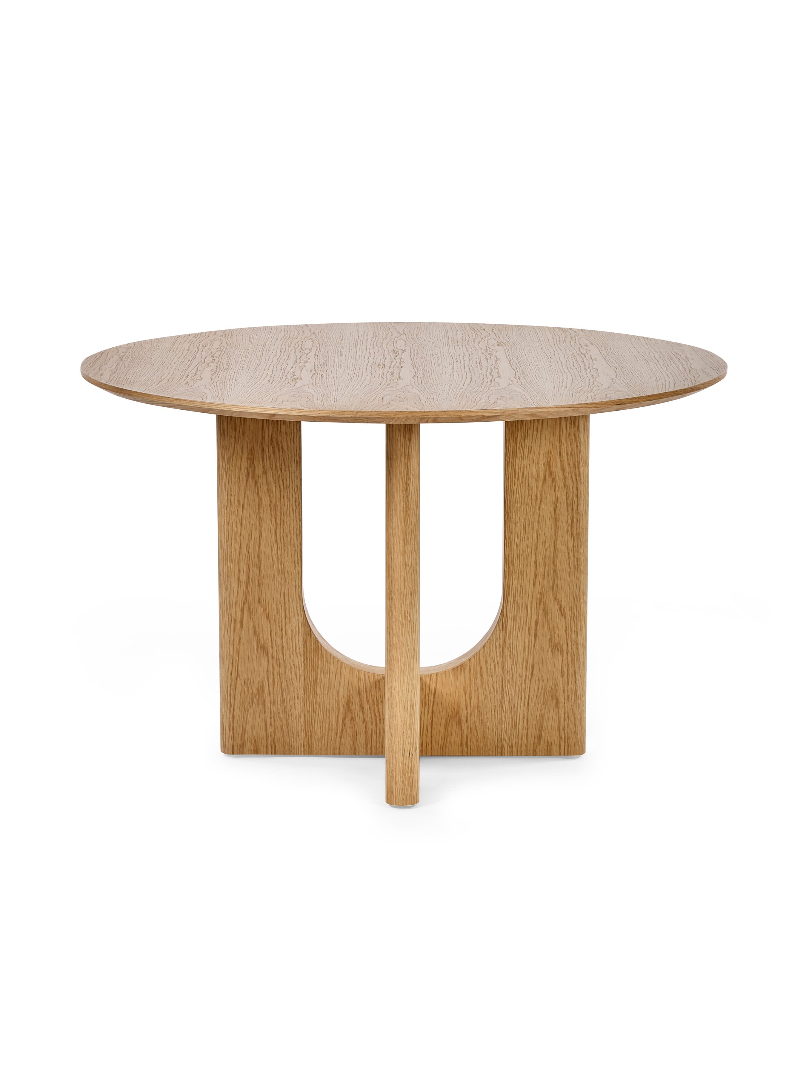Cellini Round Oak Effect Dining Table Set with 4 Lottie Orange Chenille Upholstered Dining Chairs – Natural Oak Effect