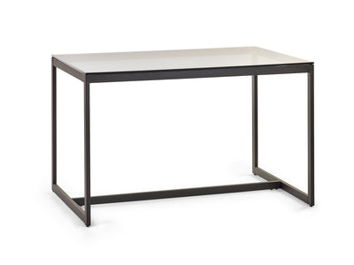 Chicago Dining Table Smoked Glass – Julian Bowen
