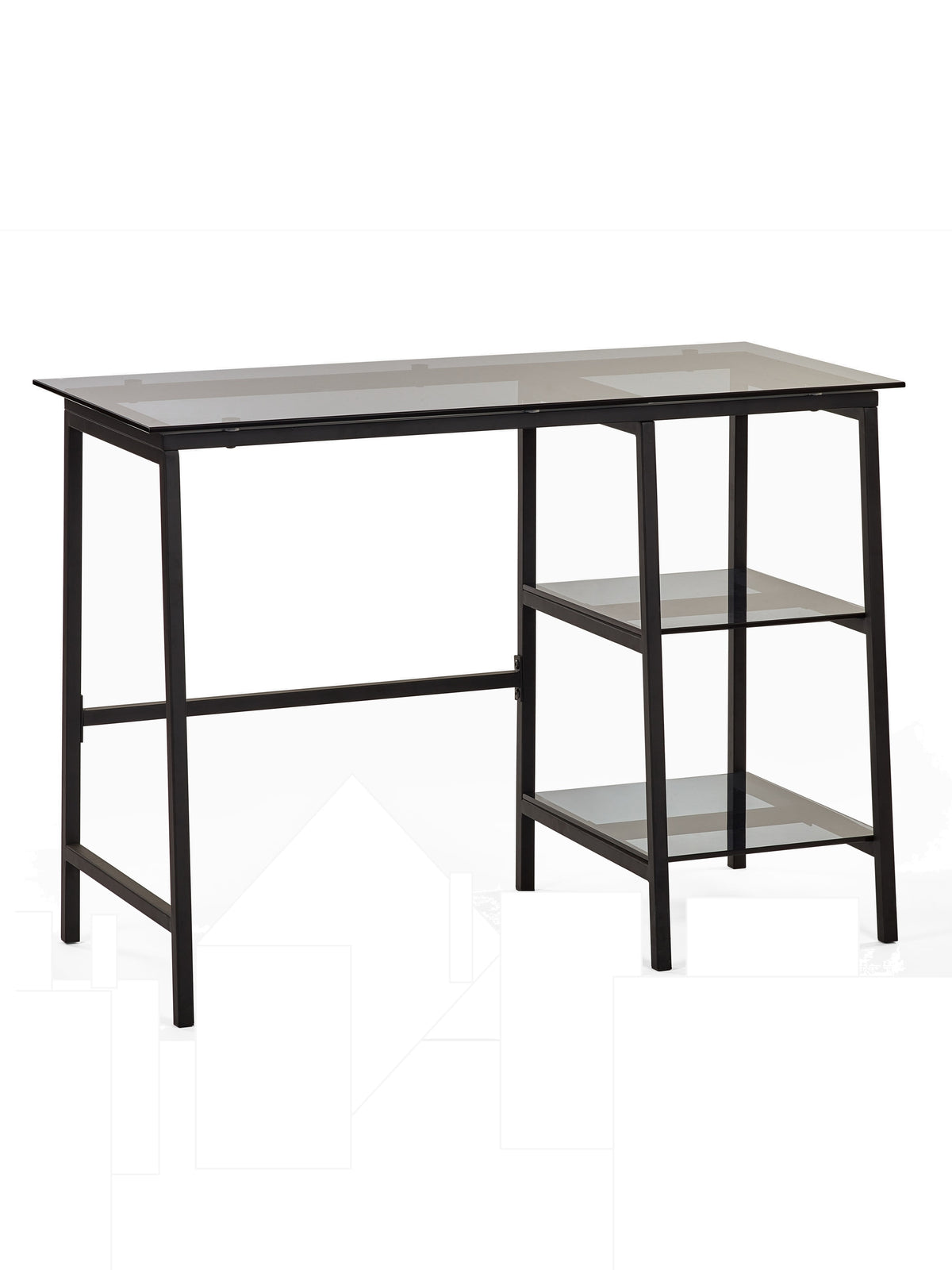 Chicago Desk Smoked Glass
