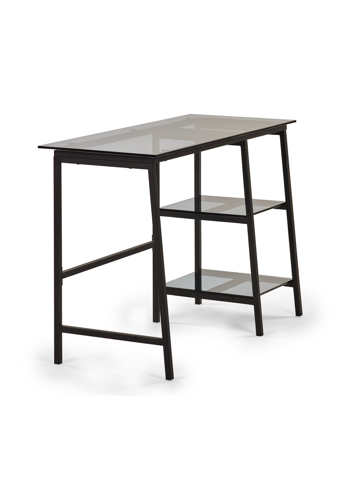 Chicago Desk Smoked Glass