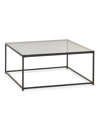Chicago Square Coffee Table Smoked Glass