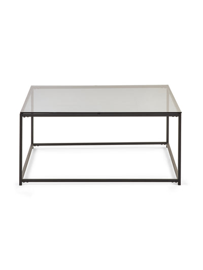 Chicago Square Coffee Table Smoked Glass
