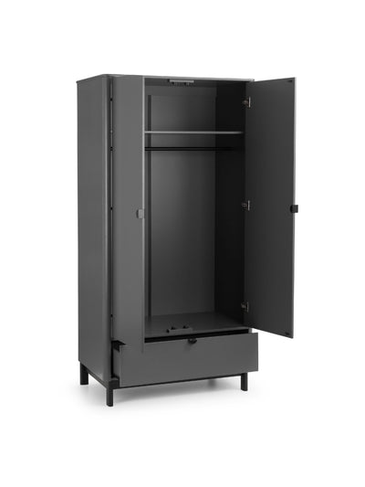 Chloe 2 Door 1 Drawer Wardrobe