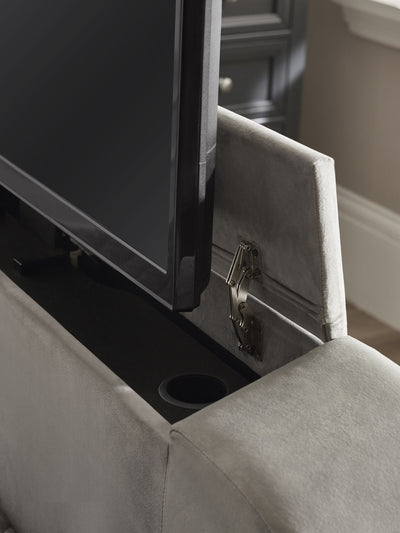 Clara Ottoman TV Bed - Light Grey