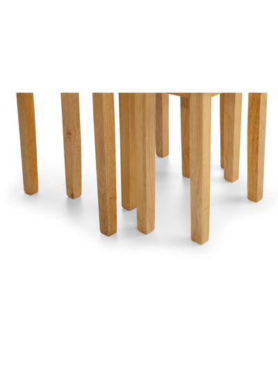 Cleo Nest Of Tables - Natural Oak Finish